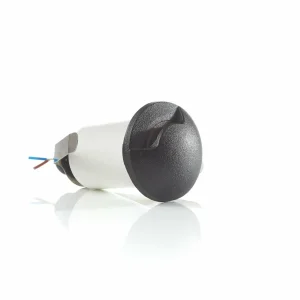 Store Lampe encastrable Teresa 1L noire/givrée 3 000 K Éclairage Extérieur Professionnel