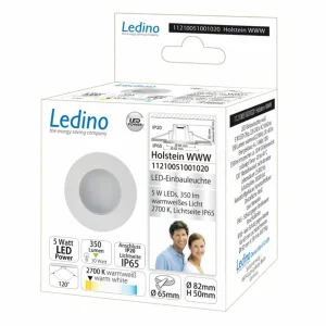 Hot Lampe encastrée LED Holstein IP65 116° fixe blanc Éclairage Extérieur Professionnel