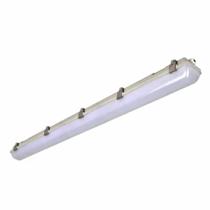 Online Lampe LED pièces humides 659, grise, 126 cm, 25 W Éclairage Technique