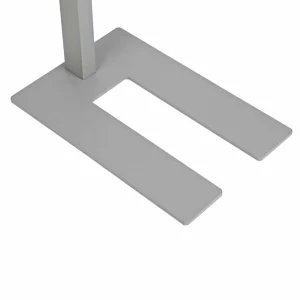 Shop Lampe sur pied LED juvis, argent, pied de support Éclairage De Bureau
