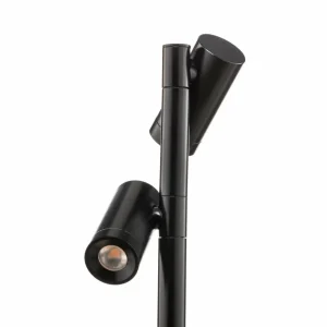 Cheap LED Duo Spot 2x3 W blanc chaud 170 mm noir Éclairage De Magasins
