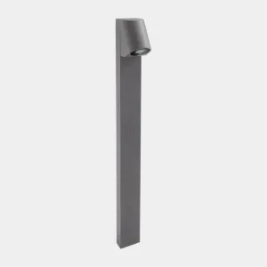 Flash Sale Borne lumineuse LED Inclined, gris, hauteur 80 cm, aluminium Éclairage Extérieur Professionnel