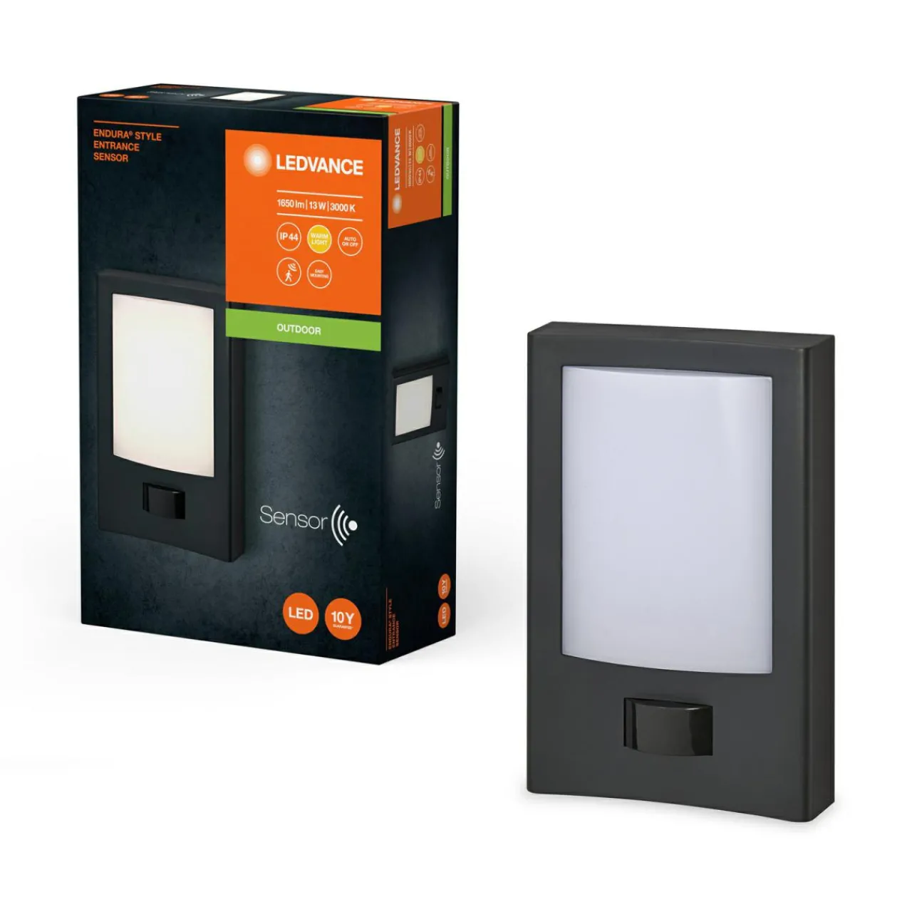 ledvance_applique_dextrieur_led_endura_style_gris_fonc_capteur_4.webp Shop Applique d'extérieur LED Endura Style, gris foncé, capteur Éclairage Extérieur Professionnel