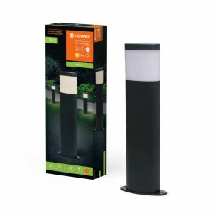 Outlet Borne lumineuse LED Endura Hybrid Dallas, gris foncé Éclairage Extérieur Professionnel