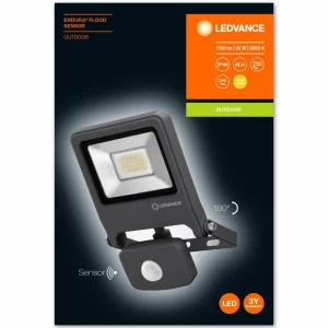 Store Endura Flood Sensor spot LED 20 W 830 DG Éclairage Extérieur Professionnel