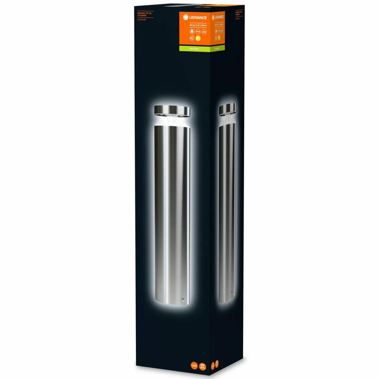 ledvance_endura_style_cylinder_potelet_led_2.webp Store Endura Style Cylinder potelet LED Éclairage Extérieur Professionnel