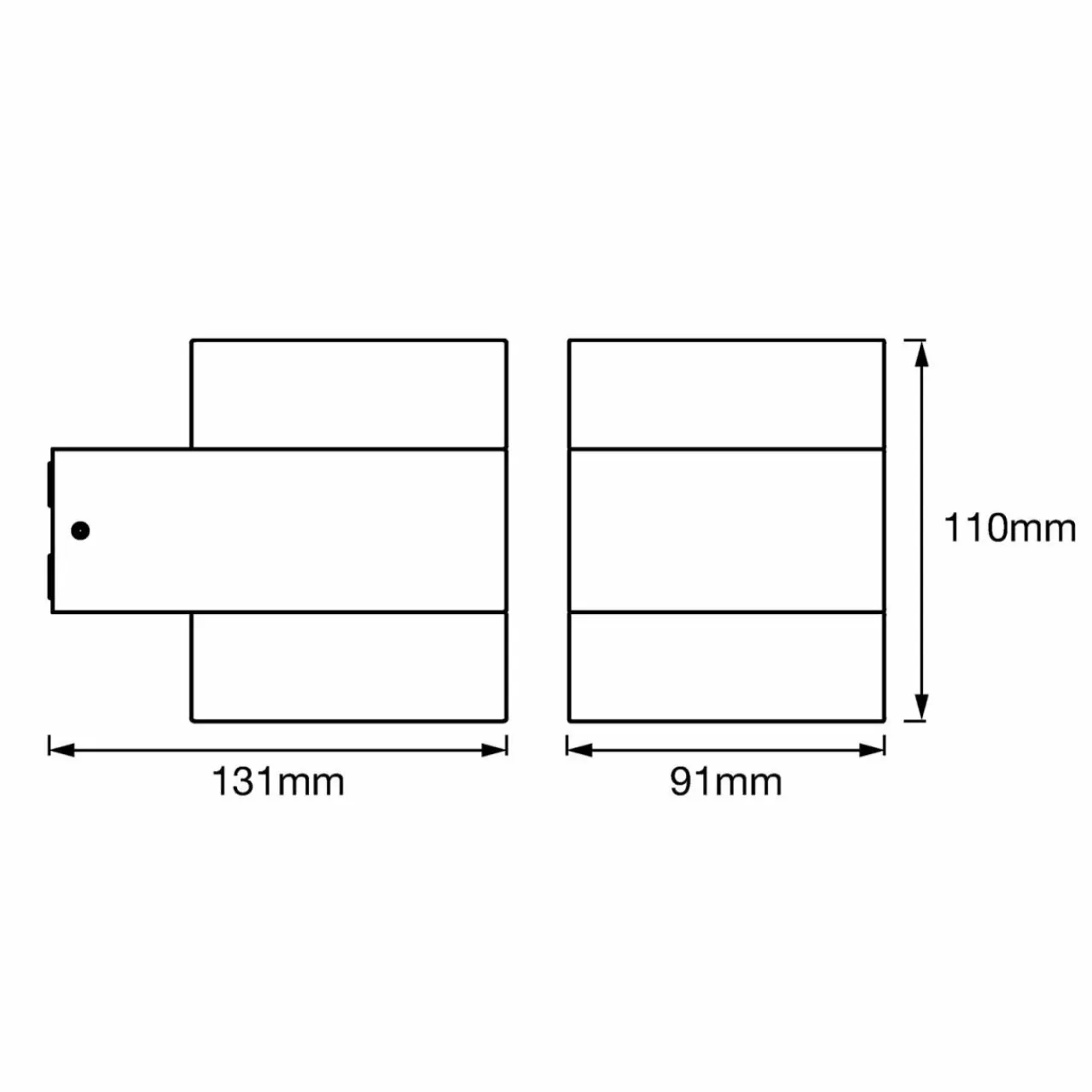 ledvance_endura_style_updown_puck_applique_dext_5.webp Discount Endura Style UpDown Puck applique d’ext. Éclairage Extérieur Professionnel