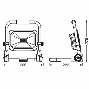 Sale LED-Worklight Value Battery batterie 20W Éclairage Technique