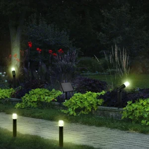 Store BT Solar Spot&Bollard Multicolor Éclairage Extérieur Professionnel
