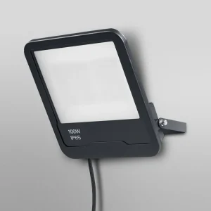 Store WiFi Floodlight, RGBW noir 100W Éclairage Extérieur Professionnel