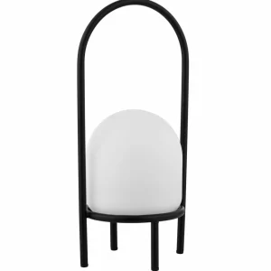 Store Eleia luminaire de terrasse LED, noir, métal, batterie rechargeable Éclairage Extérieur Professionnel