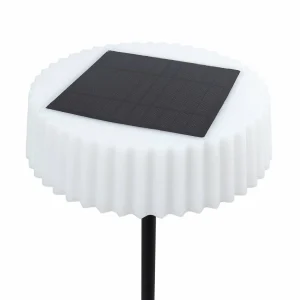 Store Lampe sur pied LED Samine, noir, métal, intensité variable Éclairage Extérieur Professionnel