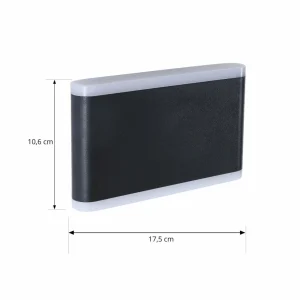 Store Smart Applique d'extérieur LED Elvi, CCT, RVB, Tuya, IP54 Éclairage Extérieur Professionnel