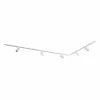 Store Système complet de rails Linaro, à 5 lampes, blanc Éclairage De Bureau