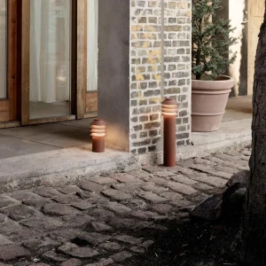 Outlet Bysted 25 plaque de base corten 930 Éclairage Extérieur Professionnel