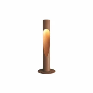 Outlet Flindt borne, terre 80 cm corten Éclairage Extérieur Professionnel