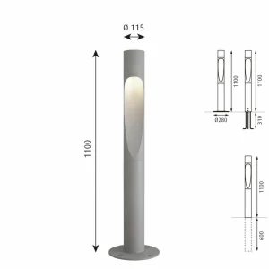 Cheap Flindt borne terre non dimmable 110 Éclairage Extérieur Professionnel