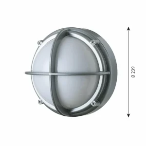 Store Skot applique LED aluminium/opale Éclairage Extérieur Professionnel
