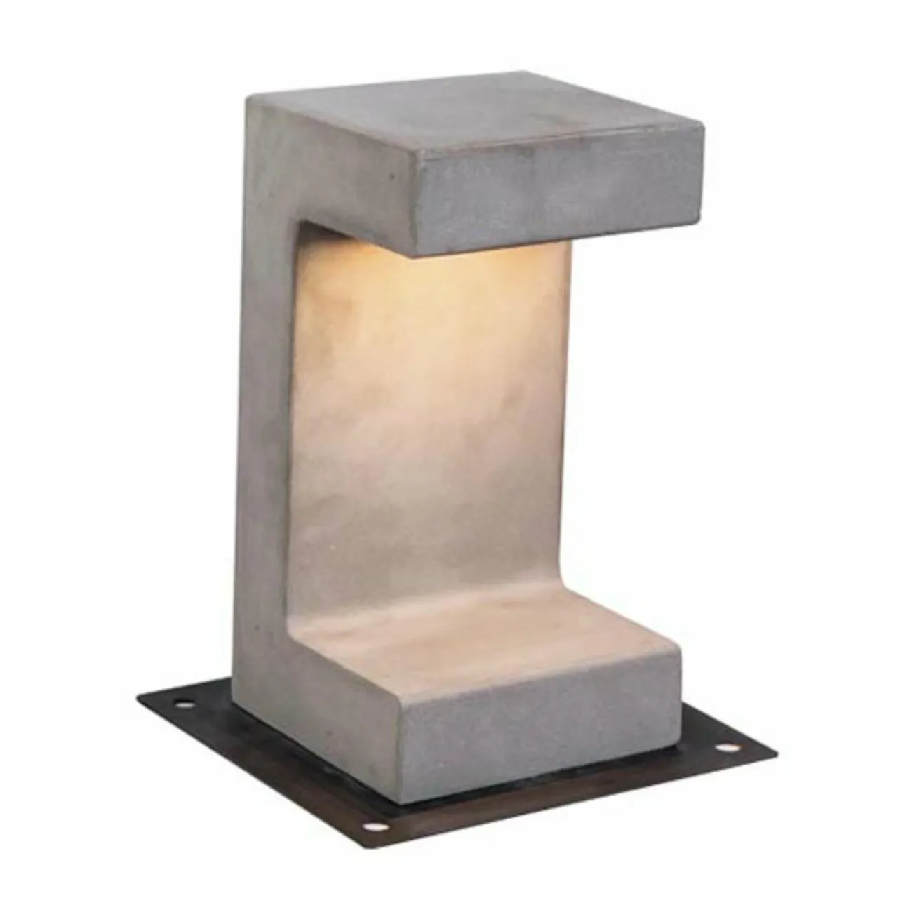 luminaire_pour_socle_led_e_en_bton_cm_0.webp Store Luminaire pour socle LED E191 en béton, 30 cm Éclairage Extérieur Professionnel