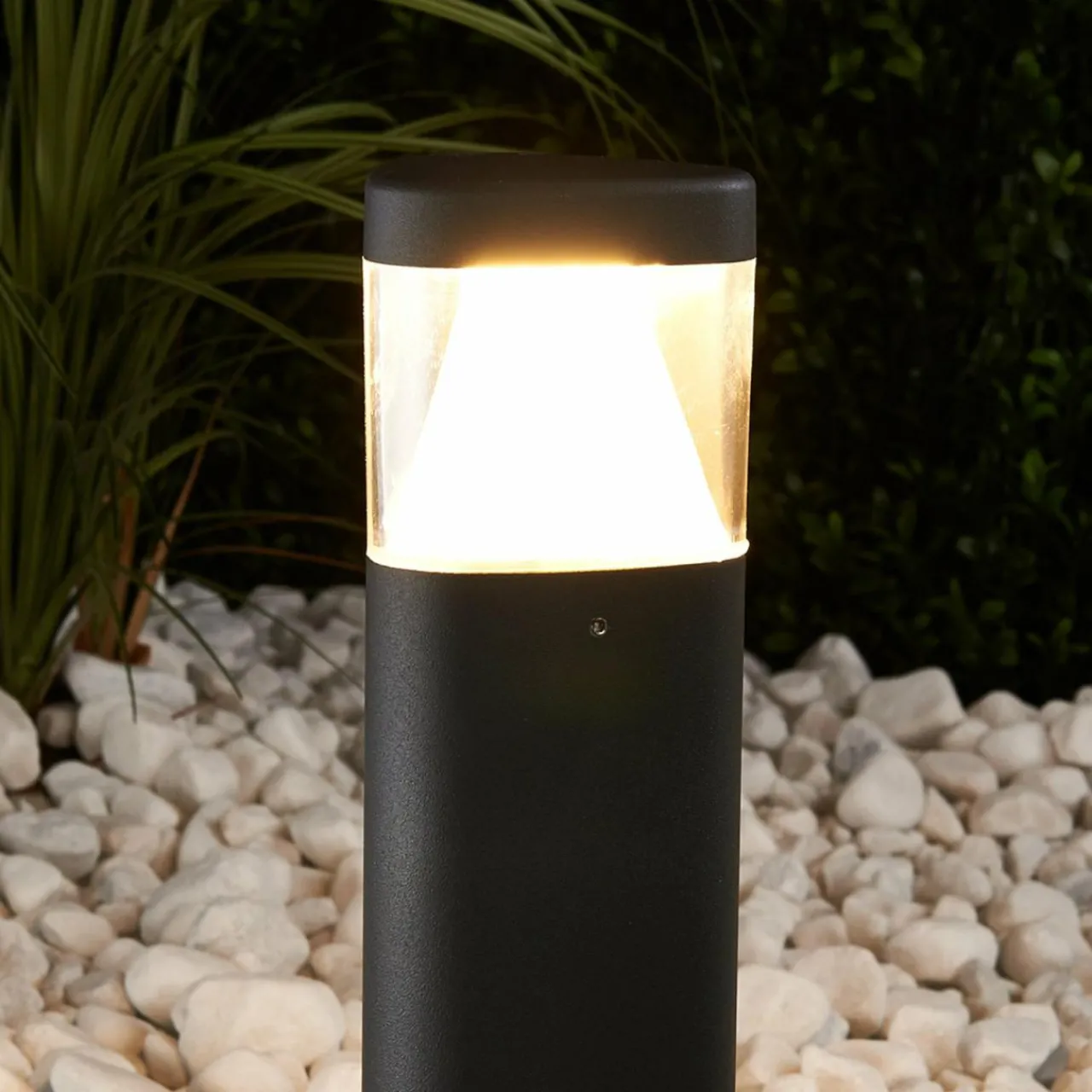 luminaire_pour_socle_led_milou_gris_fonc_0.webp Store Luminaire pour socle LED Milou gris foncé Éclairage Extérieur Professionnel