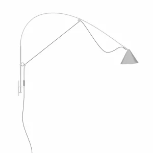 Discount applique murale LED AYNO L, gris/gris, 3.000 K, 130 cm Éclairage De Bureau