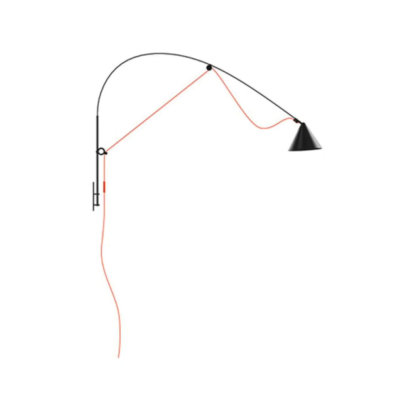 midgard_applique_murale_led_ayno_l_noirorange__k__cm_0.webp Best applique murale LED AYNO L, noir/orange, 3.000 K 130 cm Éclairage De Bureau