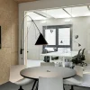 Best Sale Applique murale LED AYNO XL noir/noir 2.700 K 220 cm Éclairage De Bureau