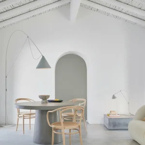 Best AYNO XL lampadaire gris/gris 3 000 K Éclairage De Bureau