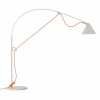 Best lampe de table LED AYNO S, gris/orange, 3.000 K, 76 cm Éclairage De Bureau