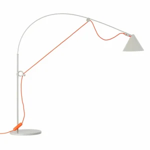 Best lampe de table LED AYNO S, gris/orange, 3.000 K, 76 cm Éclairage De Bureau