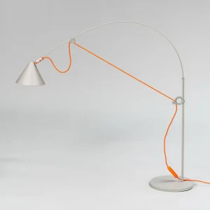 Best lampe de table LED AYNO S, gris/orange, 3.000 K, 76 cm Éclairage De Bureau
