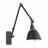 Outlet modular TYP 505 applique 85cm noire Éclairage De Bureau