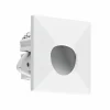 Hot lampe encastrable LED Wall 68 R Sina IP44 SQ, blanc, CCT Éclairage Extérieur Professionnel