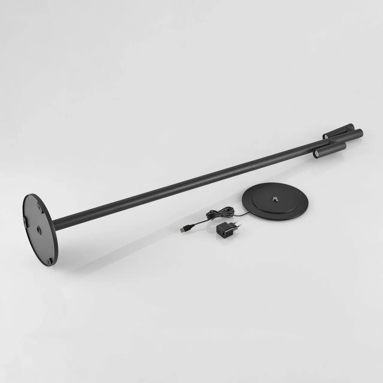 Cheap lampe sur pied LED rechargeable Mimo Double F, anthracite, Éclairage Extérieur Professionnel