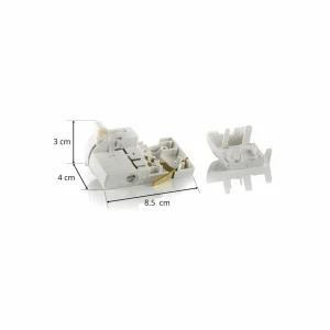 Outlet Multiadaptateur triphasé Noa, charge 5kg, blanc Éclairage De Magasins