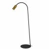 Hot Neo! Floor lampadaire LED dimmable laiton/noir Éclairage De Bureau