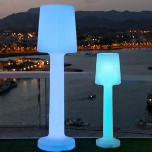 New Carmen lampadaire avec batterie, hauteur 165 cm Éclairage Extérieur Professionnel