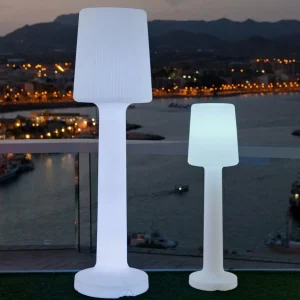New Carmen lampadaire avec batterie, hauteur 165 cm Éclairage Extérieur Professionnel