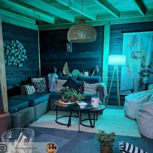 New Chloe lampadaire LED solaire+batterie Éclairage Extérieur Professionnel