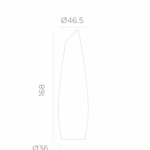Cheap Fredo lampe sur pied LED, batterie, hauteur 170 cm Éclairage Extérieur Professionnel