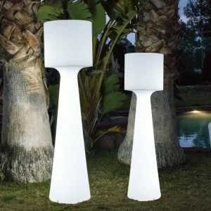 Sale Grace lampe sur pied LED IP65 blanc, 170 cm Éclairage Extérieur Professionnel