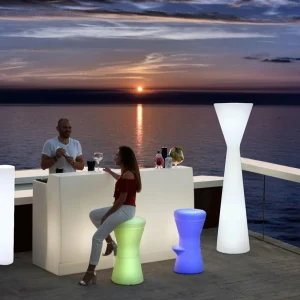 Cheap Konika lampadaire LED, IP65 blanc Éclairage Extérieur Professionnel