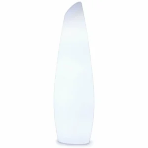 Cheap lampe sur pied LED rechargeable Fredo, blanc, plastique, 140 cm Éclairage Extérieur Professionnel