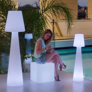 Flash Sale Lola lampe sur pied LED batterie, hauteur 110 cm Éclairage Extérieur Professionnel