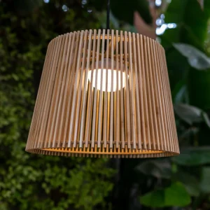 Discount Okinawa suspension batterie LED bambou Éclairage Extérieur Professionnel