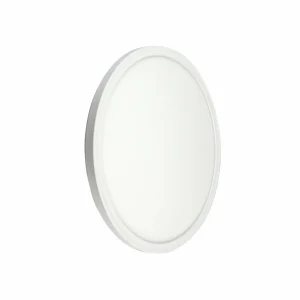 Cheap Panneau LED Jalo Round, Ø 29,2 cm, blanc, plastique, 2.700 K Éclairage De Magasins