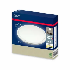 Cheap Panneau LED Jalo Round, Ø 29,2 cm, blanc, plastique, 2.700 K Éclairage De Magasins