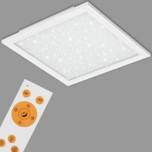 Cheap Panneau LED Pallas, blanc, intensité variable, CCT, 59,6x59,6cm Éclairage De Magasins