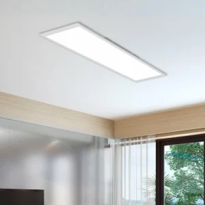 Online Panneau LED Simple blanc ultra plat 119,5x29,5 cm Éclairage De Magasins