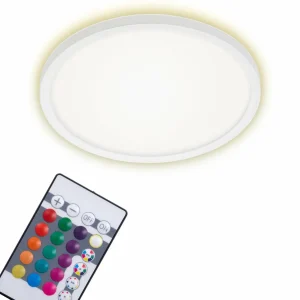 Best Sale Panneau LED Slim effet RGBW Ø29,3 cm blanc Éclairage De Magasins